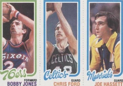 1980-81 Topps - Bobby Jones/Joe Hassett/Chris Ford #66-37-183