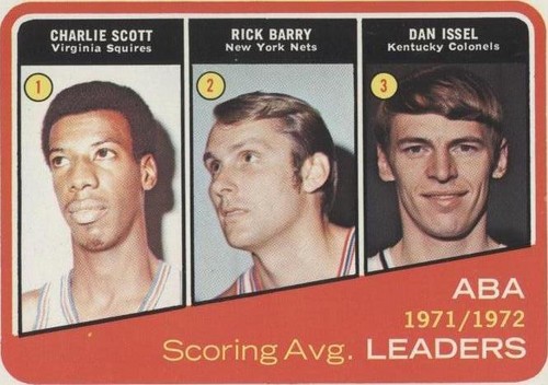 1972-73 Topps - Dan Issel/Rick Barry/Charlie Scott #259