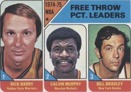 1975-76 Topps - Bill Bradley/Rick Barry/Calvin Murphy #3