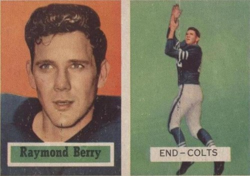 1957 Topps Raymond Berry #94