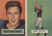 1957 Topps Raymond Berry #94