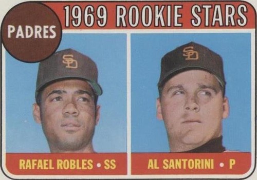 1969 Topps - Al Santorini Rafael Robles #592