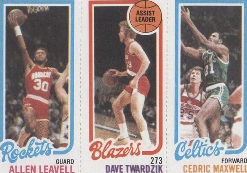 1980-81 Topps - Cedric Maxwell/Dave Twardzik/Allen Leavell #39-197-106