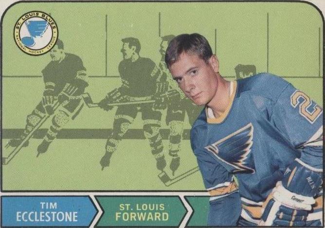 1968-69 O-Pee-Chee - Tim Ecclestone #178