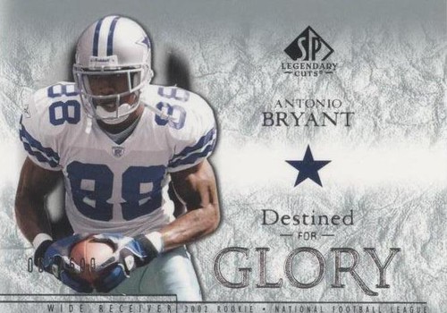 2002 SP Legendary Cuts Antonio Bryant #122