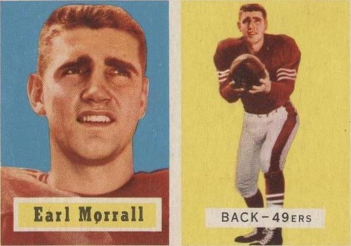 1957 Topps Earl Morrall #104