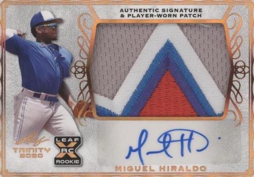 2020 Leaf Trinity - Miguel Hiraldo #PA-MH1