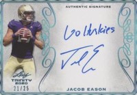 2020 Leaf Trinity Jacob Eason #A-JE1