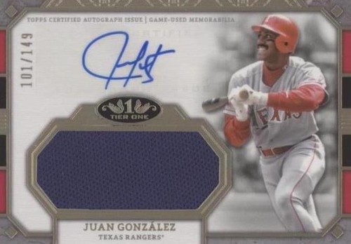 2024 Topps Tier One - Juan González #AT1JR-JG