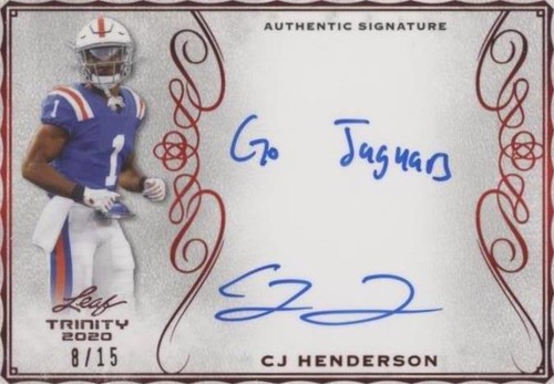 2020 Leaf Trinity CJ Henderson #A-CJH