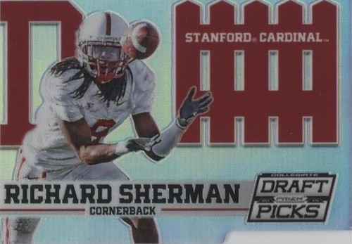 2015 Panini Prizm Collegiate Draft Picks Richard Sherman #42