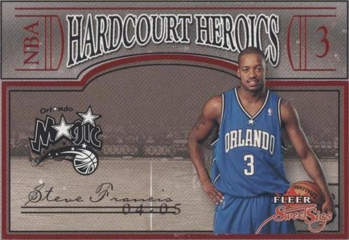2004-05 Fleer Sweet Sigs - Steve Francis #5 HH