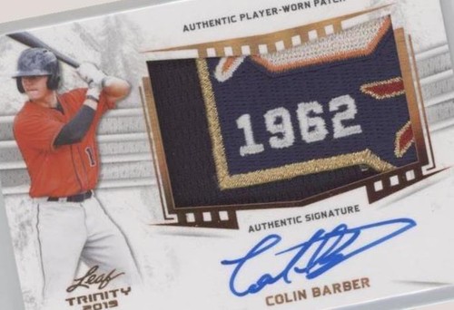 2019 Leaf Trinity - Colin Barber #PA-CB2