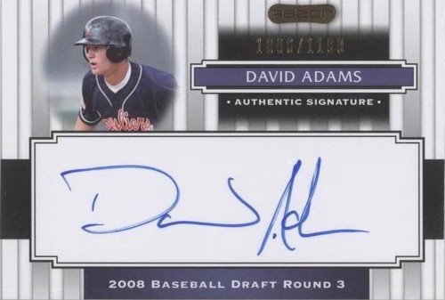 2008 Razor Signature Series - David Adams #130