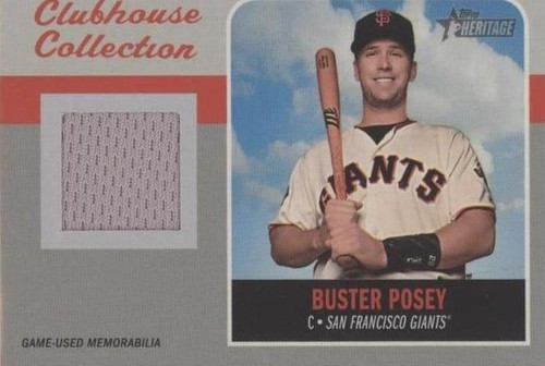 2019 Topps Heritage - Buster Posey #ECCR-BP