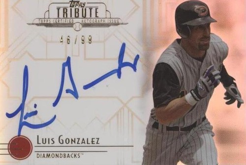 2014 Topps Tribute - Luis Gonzalez #TA-LG