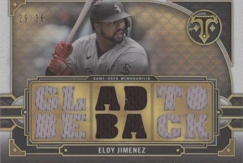 2022 Topps Triple Threads - Eloy Jimenez #TTR-EJ1