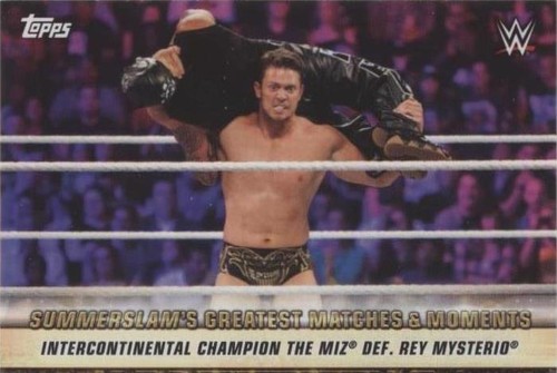 2019 Topps WWE Summerslam - Rey Mysterio The Miz #GM-33