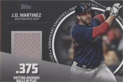 2019 Topps - J.D. Martinez #SSR-JM