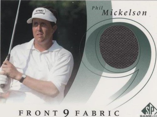 2002 SP Game Used Edition - Phil Mickelson #F9S-PM