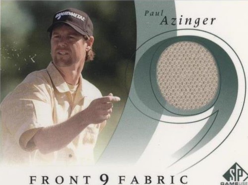 2002 SP Game Used Edition - Paul Azinger #F9S-PA
