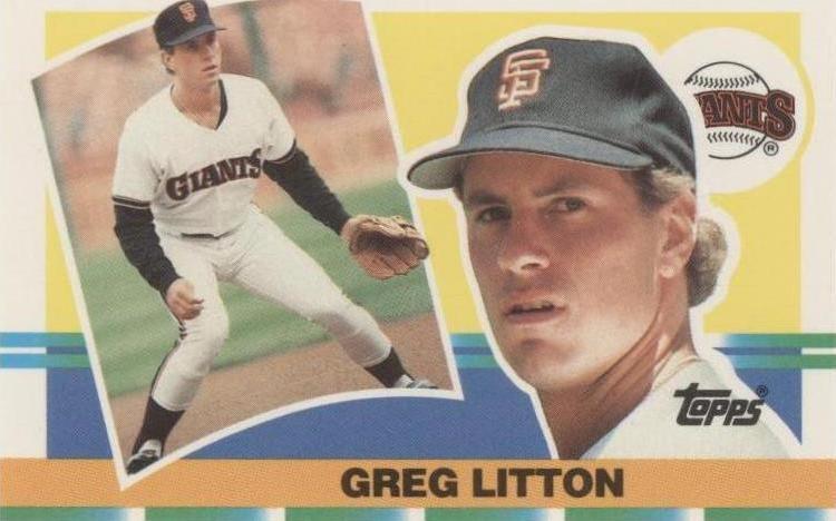 1990 Topps Big - Greg Litton #308