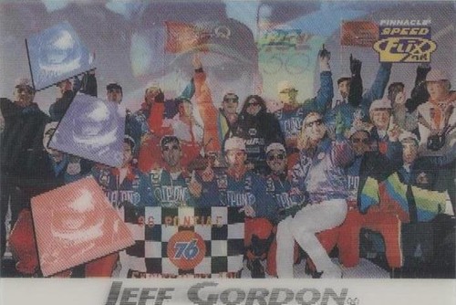 1996 Pinnacle Speed Flix - Jeff Gordon #84