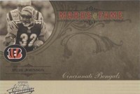 2005 Playoff Absolute Memorabilia Rudi Johnson #MF-7
