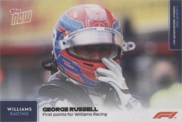 2021 Topps Now F1 - George Russell #039