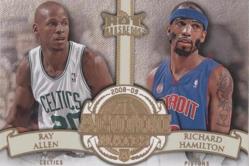 2008-09 Fleer Hot Prospects - Ray Allen/Richard Hamilton #AM-16