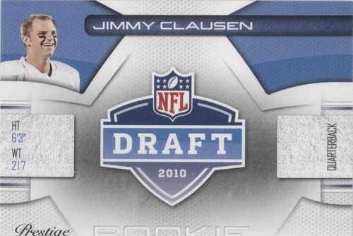 2010 Playoff Prestige Jimmy Clausen #7