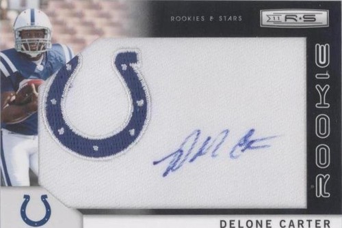 2011 Panini Rookies & Stars Delone Carter #274