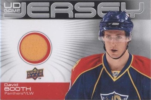 2010-11 Upper Deck - David Booth #GJ-BO