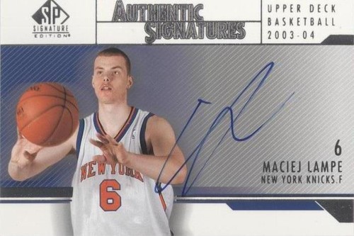 2003-04 SP Signature Edition - Maciej Lampe #AS-ML