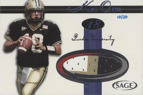 2005 SAGE Kyle Orton #J15
