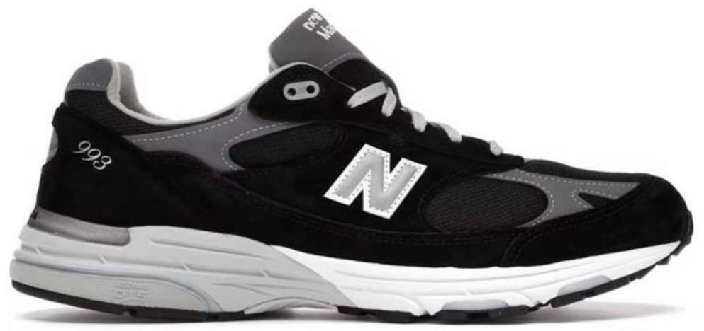 Size 10.5 - New Balance 993 Made In USA Black White for sale Size 10.5 - New Balance 993 Made In USA Black White for sale
