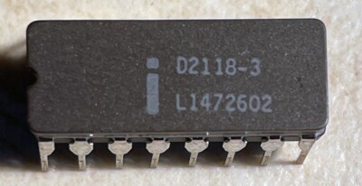 Intel D2118-3 2118 16K Dynamic RAM - NOS