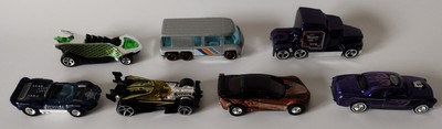 7 Hot Wheels T Hunt GMC Flame Pontiac Drift Chaparral Kenworth Shoe B. Loose lot
