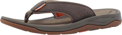 Grundens Men's Deck Boss Slip-On Sandal Brindle, Size Options