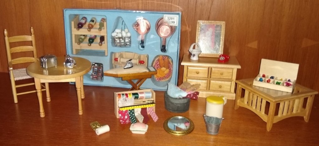 sue ryder wooden dolls house furniture