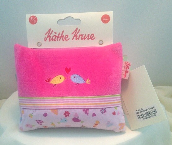 Kathe Kruse Baby Heating Pad Warming Pillow #0174433 Infant Gift or Baby Shower