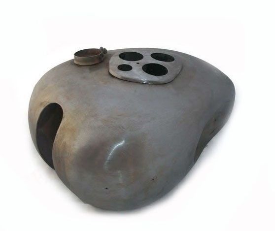 Fits T90 Triumph 5t Speed Twin Steel Chrome Gas Petrol Fuel Tank With Cap