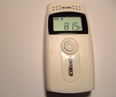 Elitech RC-4HC USB temperature and humidity data logger & recorder - used