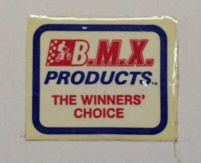 NOS Old School Mongoose BMX bike seat tube DECAL WINNER