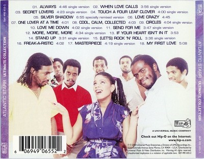 Atlantic Starr     Ultimate Collection   -   New  CD