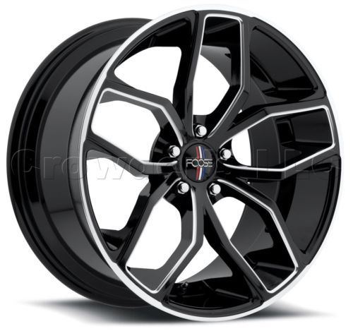 Jante DG15 20 Pouces Compatible Dodge Hellcat - Noire Satinée - 20x10 - OE Wheels