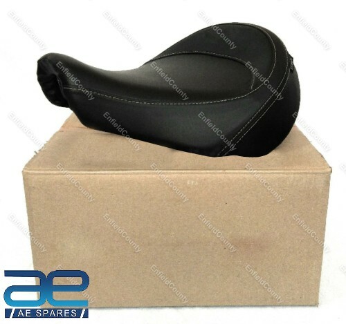 For Royal Enfield Touring Rider Seat Black for Meteor 350 