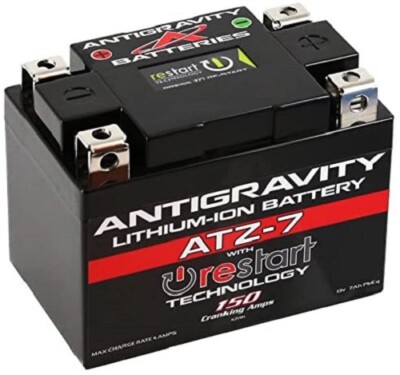 HONDA Anti-Gravity Lihium-Ion Hi-Performance Battery AG-ATZ-7-RS Battery
