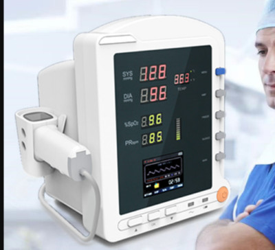 Touch Patient Monitor Vital Signs Monitor 3 parameters ICU CCU Monitor TEMP NEW