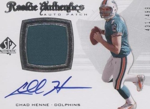 2008 SP Authentic Chad Henne #302